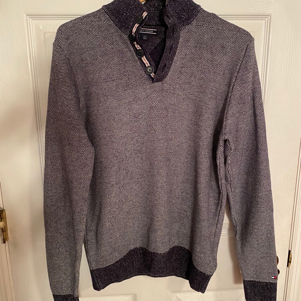 Men’s Tommy Hilfiger Mock Neck Sweater